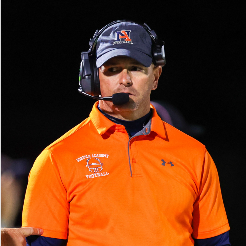 Coach Earl Ware coaching